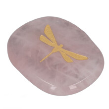 Sorgenstein Goldfarbe Libelle Schickes Pink