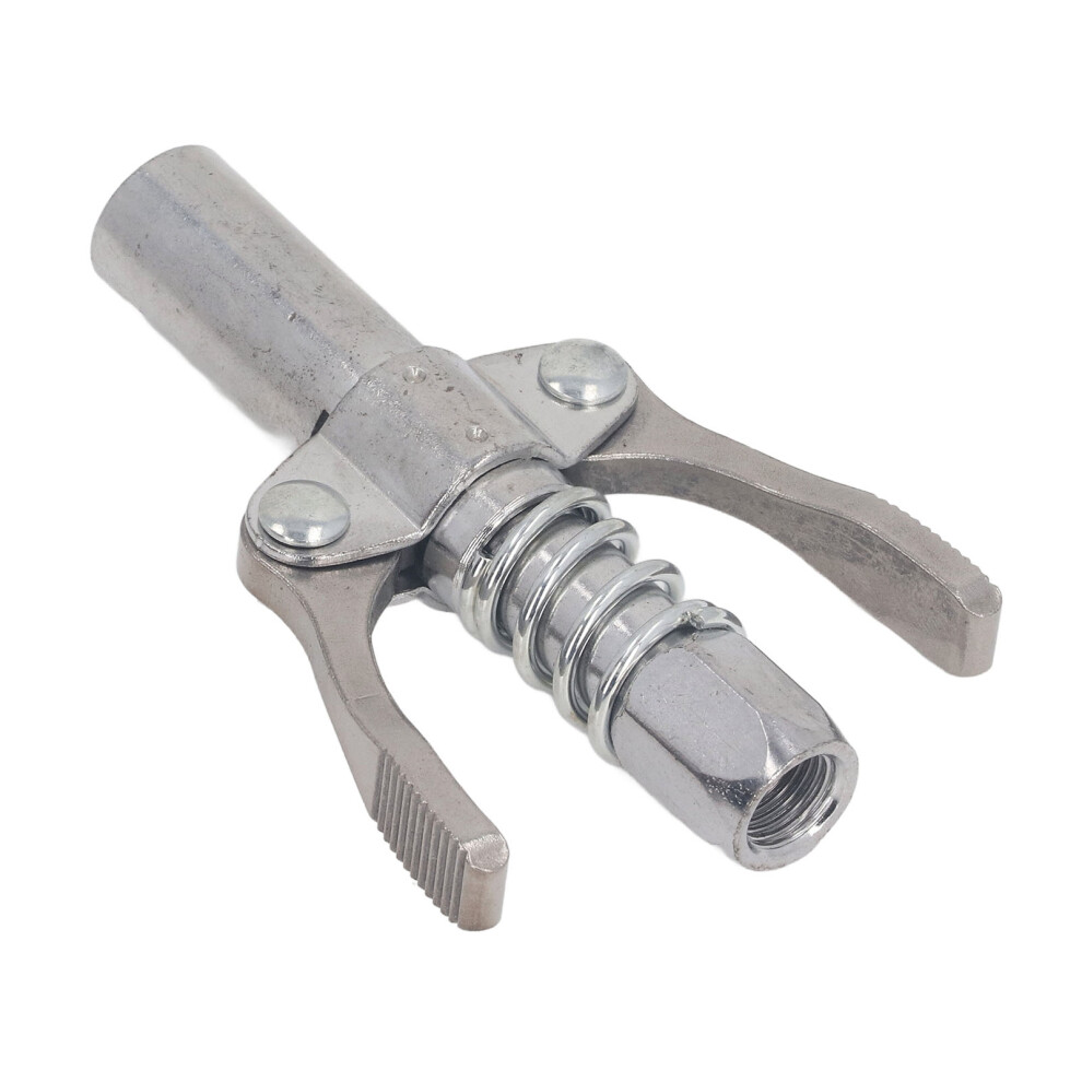 Grease Gun Coupler 12000PSI High Pressure Carbon Steel 1/8in NPT Grease Gun Fitting-image-OPC-PHQ9NGN-NEW