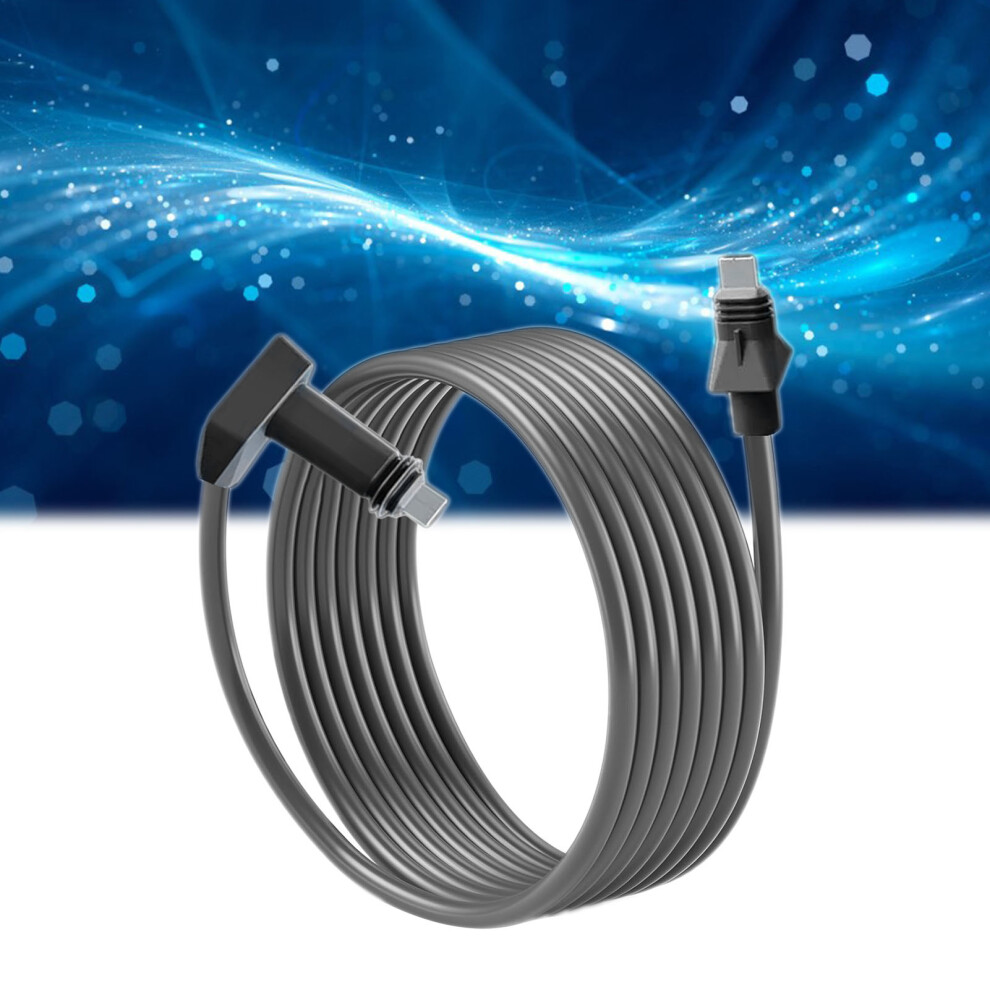 6Ft 1.8M Satellite Poe Cable 1200Mbps 24Awg Single Copper Core Waterproof Satellite Router Cable Replacement 4961313613126