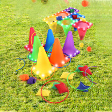 16A Ringwurf 3-in-1 Karneval-Set Kunststoff 120 mAh