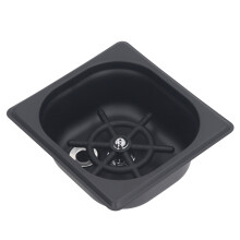 Glass Rinser Stainless Steel Fully Automatic High Pressure Cup Washer for Restaurant Kitchen Café Laboratory