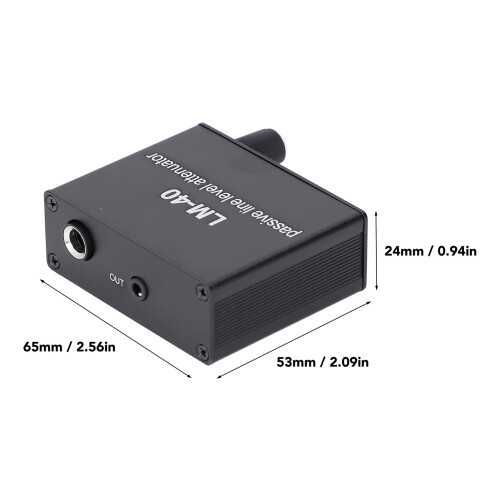 LM-40 Passiver Attenuator -40 dB bis -15 dB, 3,5/6,5 mm 1