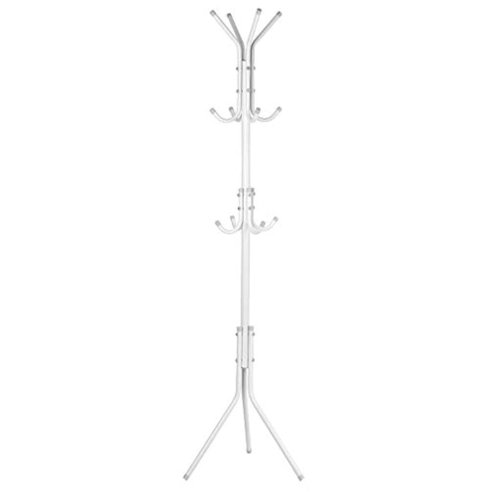 Appendiabiti Da Ingresso Yosoo, Appendiabiti In Metallo, Appendiabiti Ad Albero, Organizer Per Giacche, Borse, Sciarpe, Portaombrelli (Bianco)-image