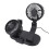 Auto-Doppelkopf USB-Luftzirkulationsventilator Schwarz 10 W 15