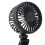 Auto-Doppelkopf USB-Luftzirkulationsventilator Schwarz 10 W 10