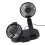 Auto-Doppelkopf USB-Luftzirkulationsventilator Schwarz 10 W 9