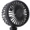 Auto-Doppelkopf USB-Luftzirkulationsventilator Schwarz 10 W 8
