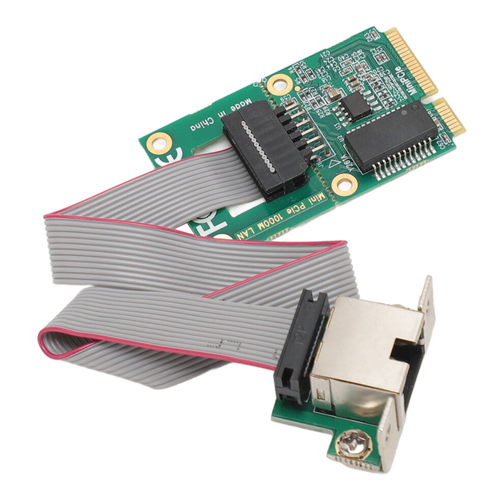 Mini PciâE Network Card Bent Pin Gigabit Single Port I210at Chip Gbe Ethernet Rj45 Network Expansion Card 3111313625037