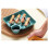 7,2-Zoll-Dumpling-Teller, Grün, 18,3  18,3  4 cm, 100 g 5
