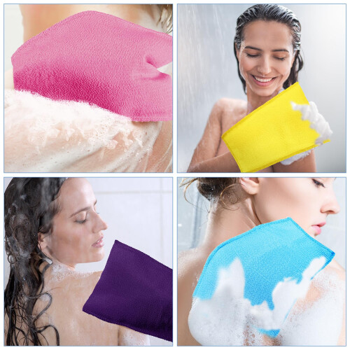 Tatuo 12 Pezzi Teli Esfolianti Coreani per Doccia Scrub Corpo 2