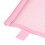 10 Stück Mesh-Reißverschlusstasche A4 rosa 34,5 x 24,8 cm 11