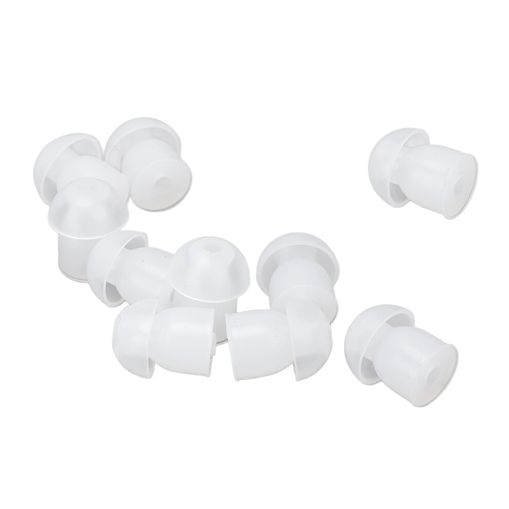 20 Pcs Hear Aid Ear Tips Soft Silicone Replacement Earplug Domes Hear Aids Earbud Tip for Hear Aid Aids Sound Amplifiers