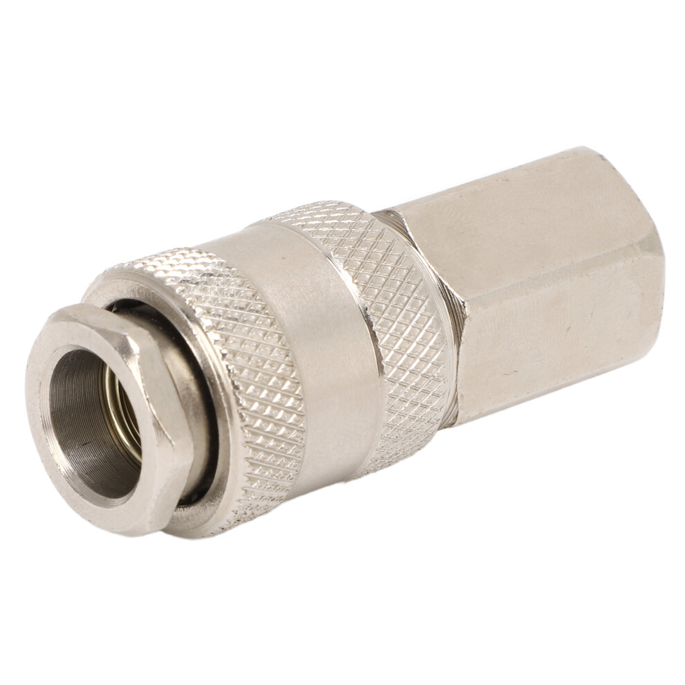 1/4In Female Npt Coupler Steel M Style Universal Fit Industrial Coupler Air Hose Fitting For Air Compressor 5051313631080