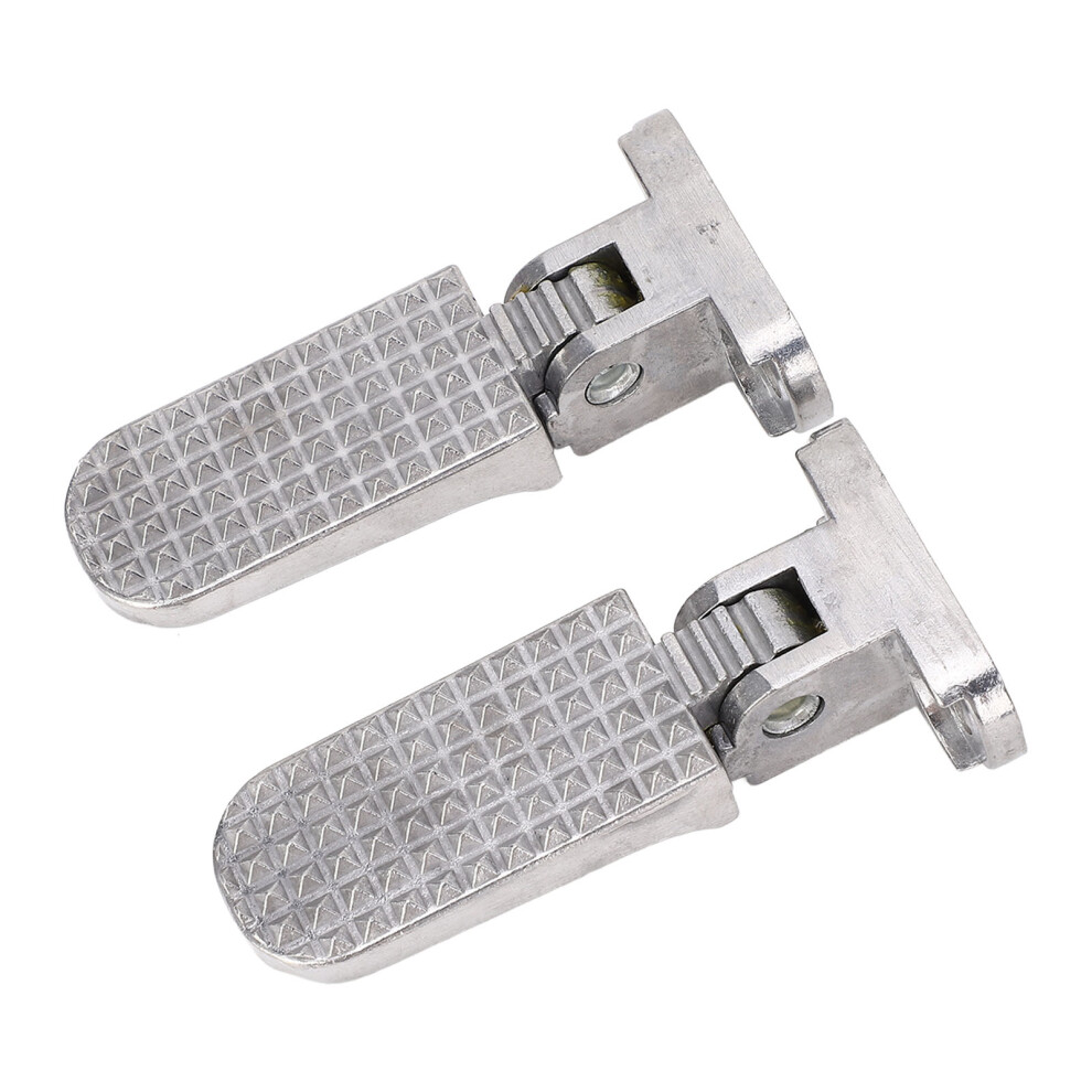 Motocycle Footrest Pegs Aluminium Alloy Foldable Foot Rest Pedals Bike Footpegs Folding Pedal For Electric Bikes Mountain Bikes Road Bikes 4631313631191