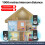 Wireless Intercom System IP54 Waterproof Dual Way Comm Voice Door Bell for Home Laboratory Office 11