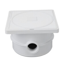 DN20 G3/4in Unterwasser-Lichtbox PVC 129x129x95mm