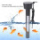 Schwimmendes Poolthermometer 0-50C 7,28 Zoll Schwarz 4