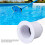 2pcs Pool Hose Adapter for SolarPro 4553 1.5in Flexible PVC Hose Conversion Adapter Pool Heater Part 7