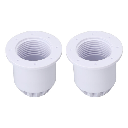 2pcs Pool Hose Adapter for SolarPro 4553 1.5in Flexible PVC Hose Conversion Adapter Pool Heater Part 2