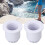 2pcs Pool Hose Adapter for SolarPro 4553 1.5in Flexible PVC Hose Conversion Adapter Pool Heater Part 1