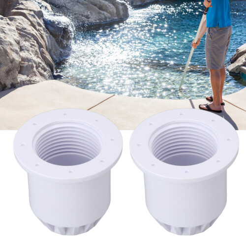 2pcs Pool Hose Adapter for SolarPro 4553 1.5in Flexible PVC Hose Conversion Adapter Pool Heater Part