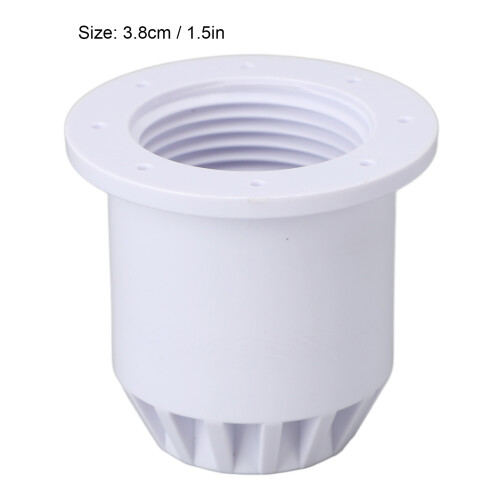 2pcs Pool Hose Adapter for SolarPro 4553 1.5in Flexible PVC Hose Conversion Adapter Pool Heater Part 1