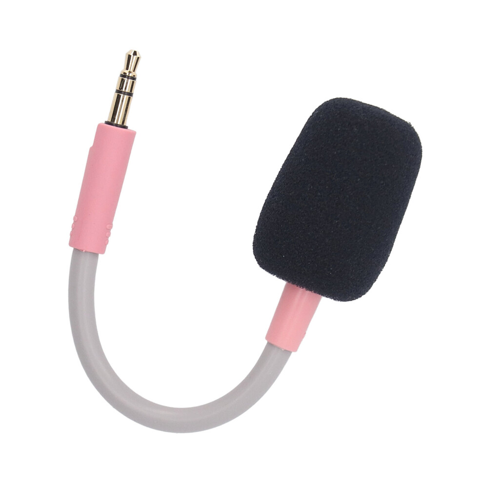 Mic Replacement For Barracuda X Wireless Gaming Headset Professional 3.5Mm Detachable Gaming Boom Microphone Pink 3151313634745