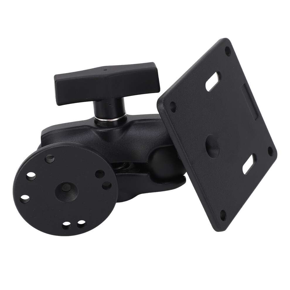 Double Ball Mount With Two Plates Aluminum Double Socket Arm With 1.5 Inch C Size Ball Adapter For Tablet Fish Finder Truck 8781313635166