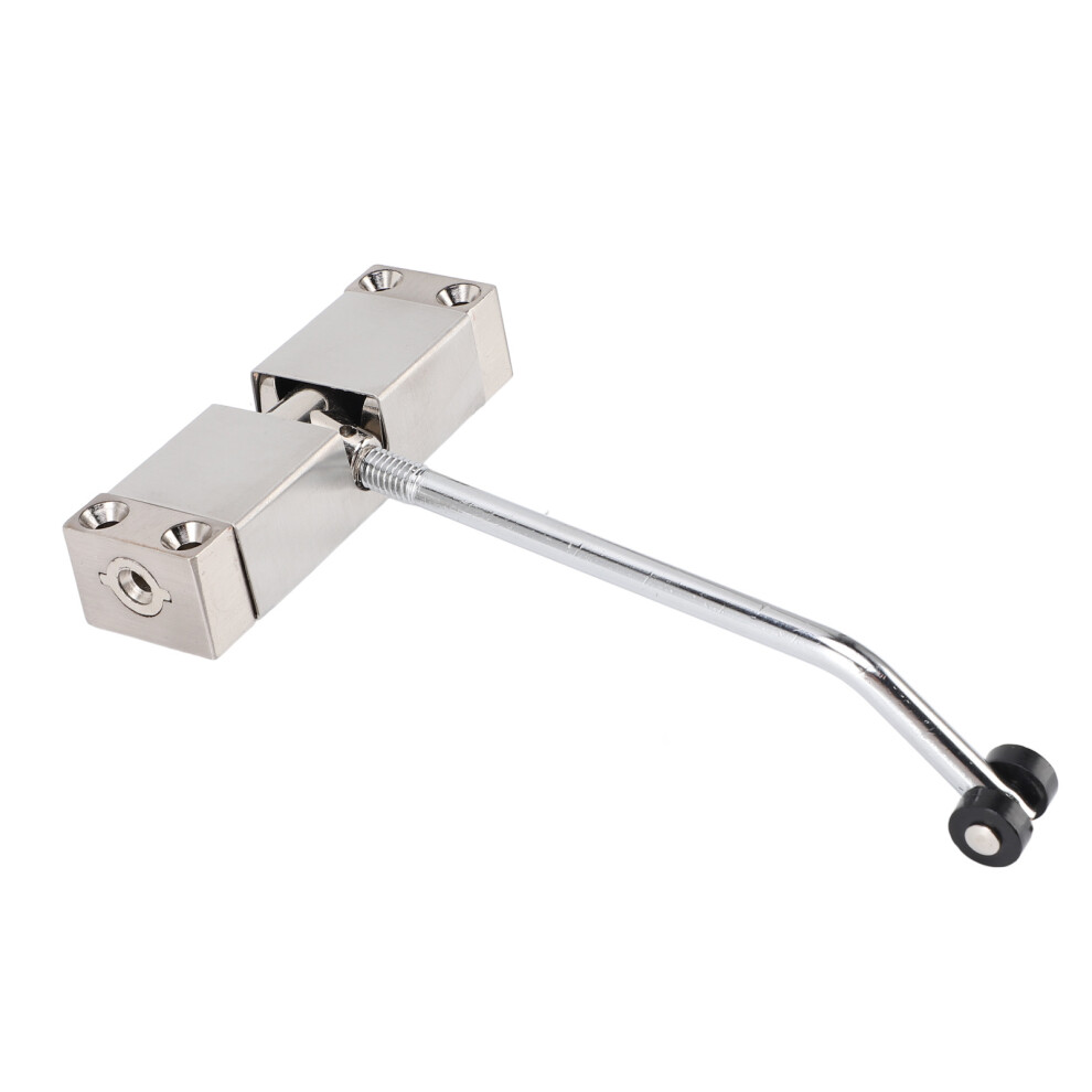 Automatic Door Closer Professional 90 Degree Spring Residential Door Closer For Fireproof Door Fire Exit Door Thickened Stainless Steel Doo 4971313636056