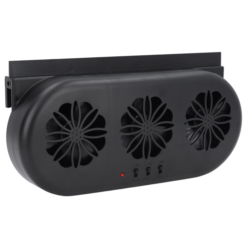 Car Exhaust Fan Usb Powered 3 Fans Quick Cooling Odor Removal Universal Car Window Vent Fan 9461313635968