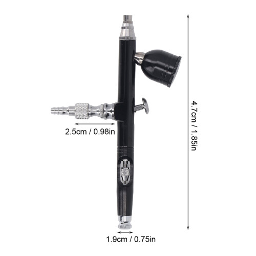 6cc Airbrush-Kit 0,3 mm Düse - Metallic Pro 1