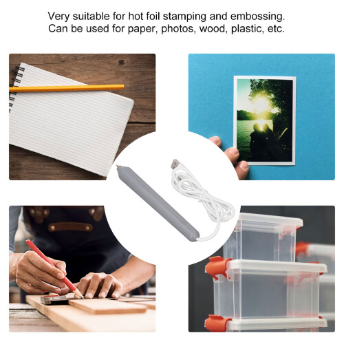USB-Handheld-Heißstempelstift - leichter ABS-Kunststoff 2