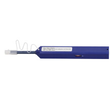 Optical Fiber Cleaning Pen Optical Fiber Connector Cleaning Cable Cleaner Pen End Face Cleaner for LC MU 1.25mm Connectors