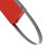 Hand Loop Unkrautjäger-Werkzeug ABS, 240 mm, 69  55 mm, Rot 7