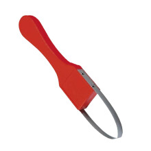Hand Loop Weeder Tool Iron Manual Portable for Weeding Loosening Planting Gardening Red