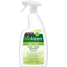 Biokleen Bac-Out Enzymatische Vlekverwijderaar - 32 Ounce - Natuurlijke Schuimspray, Verwijdert Vlekken & Geuren Veilig