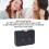 Bluetooth Cassette Player USB Or AA Battery Powered 3.5mm Jack Auto Reverse Vintage Compact Tape Player with Headphone Black 3