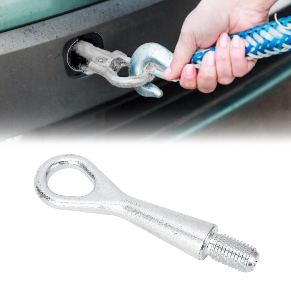 Front Bumper Towing Hook 51112 1Ka0a Forged Steel Tow Eye Ring Hook For 370Z Altima Cube GtâR Juke Kicks 6901313640577