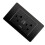 Thailand-Typ USB-C-Wandsteckdose Schwarz 180,00 g 6