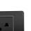 Thailand-Typ USB-C-Wandsteckdose Schwarz 180,00 g 7
