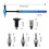 Auto-Dellenreparatur 6-teiliges Hammer-Set 37–56,5 cm Blau 5