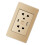 Thailand-Typ USB-C-Wandsteckdose Gold 4