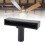 Deckenventilator-Blattstaubwedel aus ABS, 17,8  10,7 cm, Schwarz 16