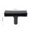 Deckenventilator-Blattstaubwedel aus ABS, 17,8  10,7 cm, Schwarz 2