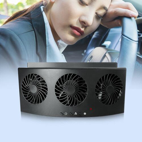Auto USB Abluftventilator 24,8 Unzen Fensterlüfter ABS Gummi