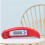 Rote digitale kabellose faltbare Fleischtemperatursonde 11 cm 11