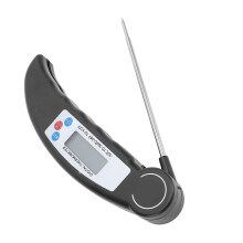 Digitale kabellose faltbare Fleischsonde schwarz 11cm AAA