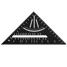 7-Zoll-Aluminium-Dachrinnenwinkelmesser Protractor 90 Multi-Winkel-Holzarbeitswerkzeug