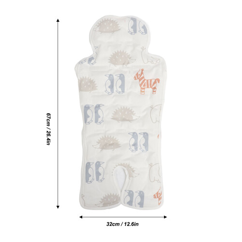 Car Cooler Pad Breathable Multifunctional Universal Stroller Cooler Cooling Mat for Summer Type A 1