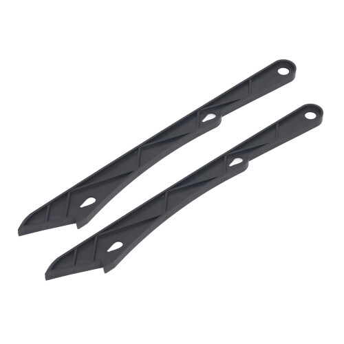 2 Stück Sicherheits-Push-Stick 40 cm ergonomisch schwarz 2